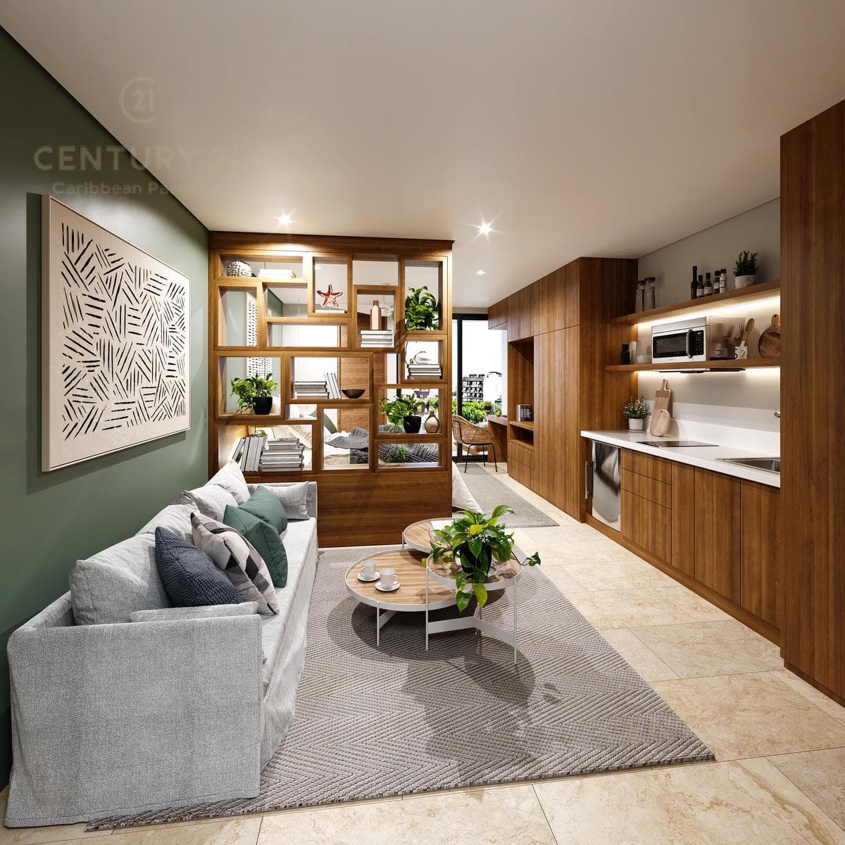 Beautiful Studio Apartments for Sale in Downtown Playa del Carmen P3858