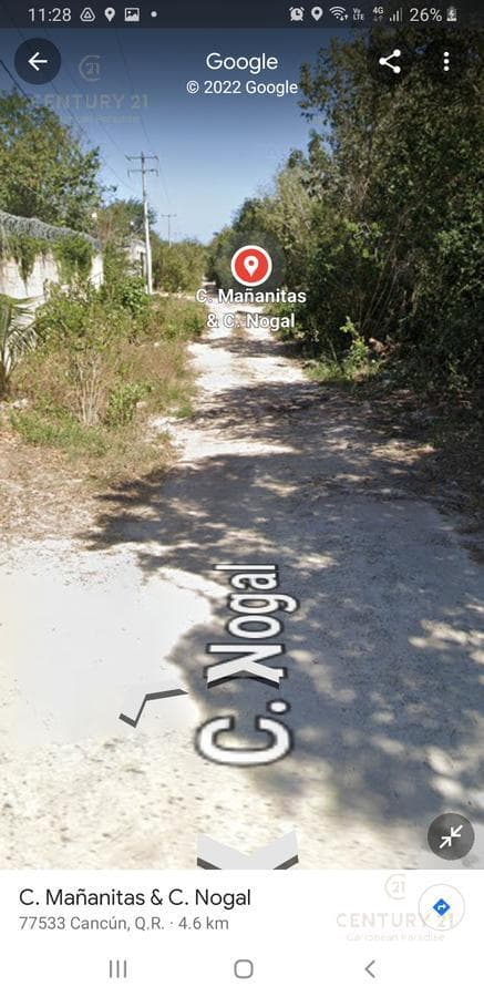 2 Lots for sale at the corner of Nogal Street and Mañanitas Street, Lots 1 and 2, C3149