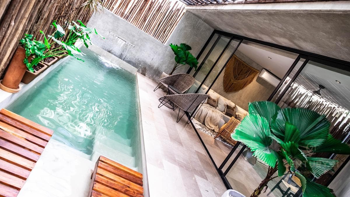 Departamentos de arquitectura sustentable en Tulum P2487
