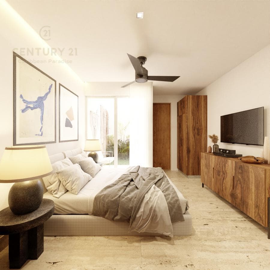 Beautiful Studio Apartments for Sale in a Quiet Condominium in Playa del Carmen P3952