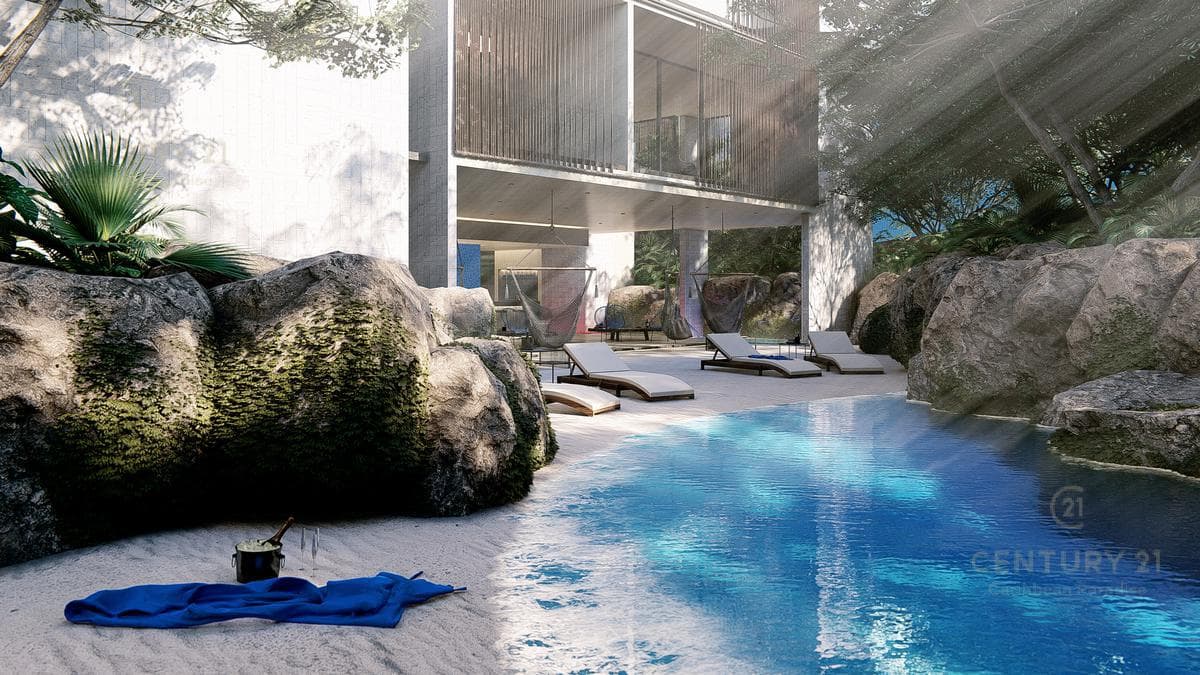 Penthouse de lujo 2 recamaras excelentes amenidades Tulum P2575