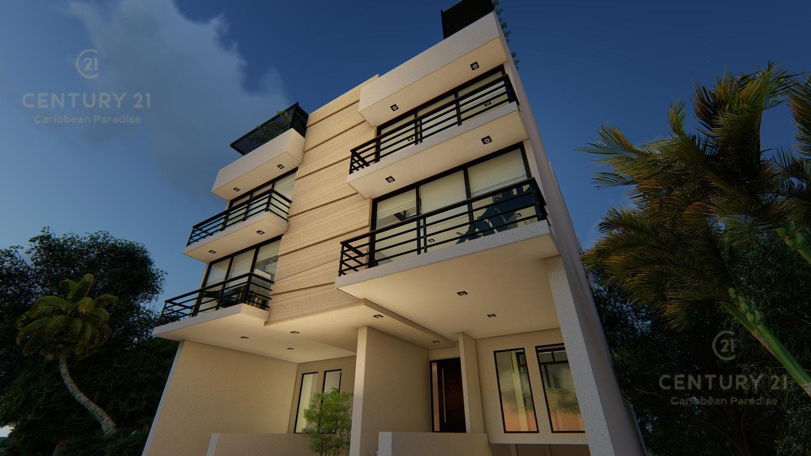 Bonito departamento en pequeño condominio en el corazón de Playa del Carmen P2983