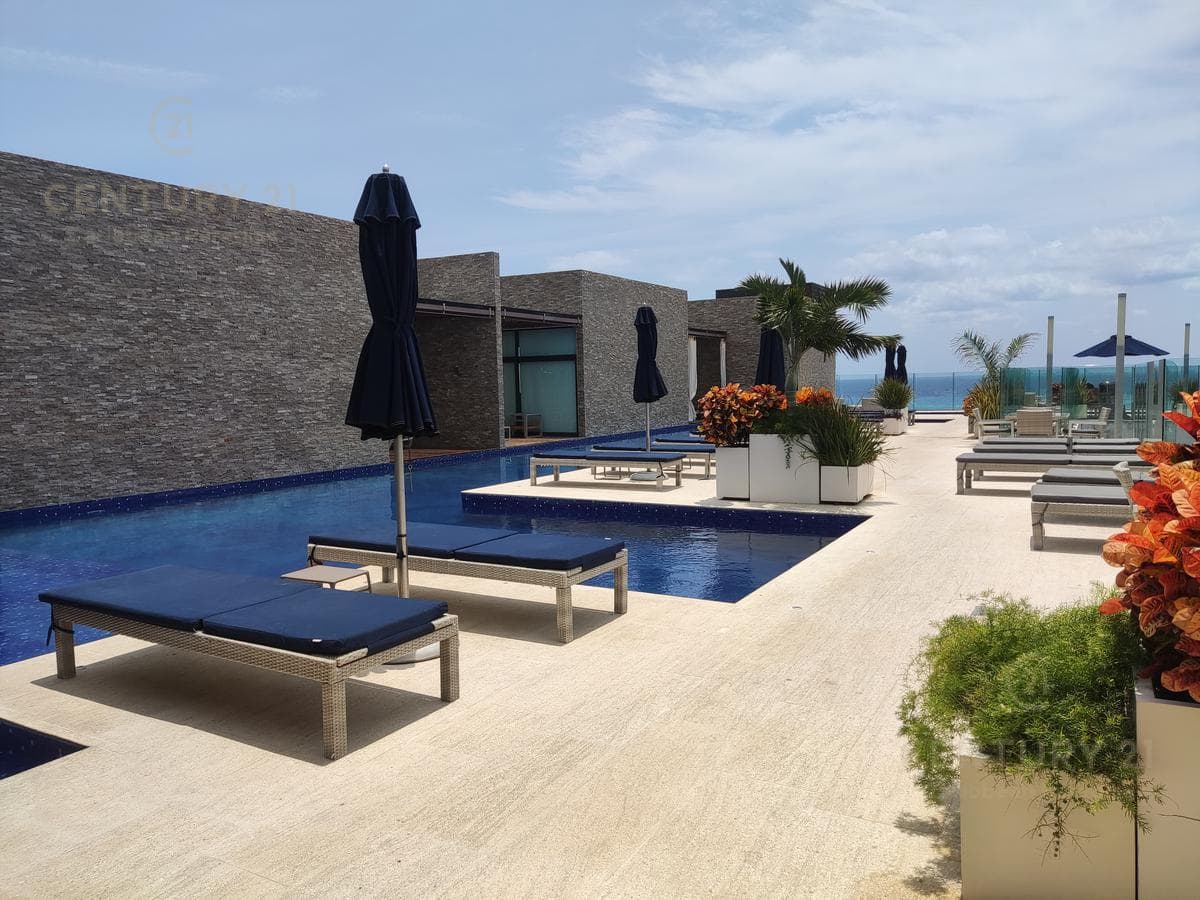 Departamento 1 Recámara en Venta con Vista al Mar | Cruz con Mar Playa del Carmen | P3348