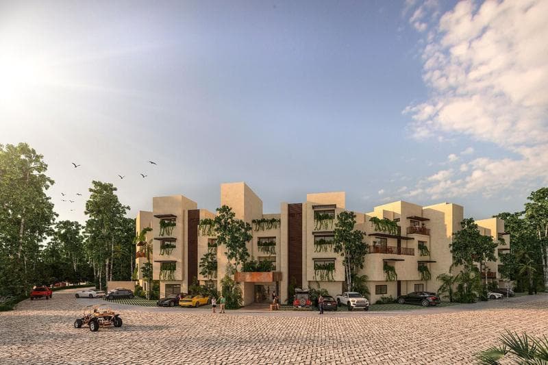 Pre-sale apartments, excellent quality in Tulum P2409