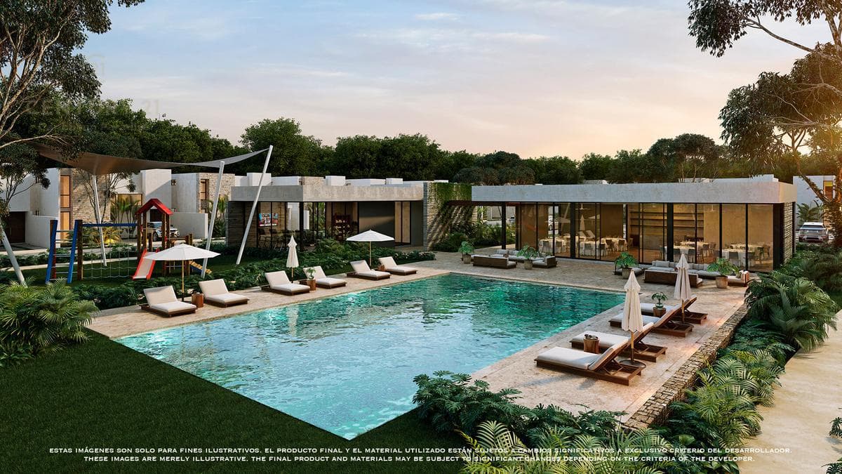 Preventa, Casas en exclusivo residencial Playa del Carmen P2735