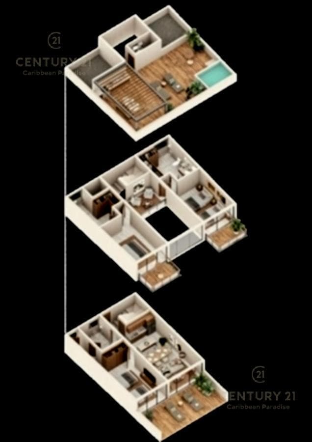 Lujoso Penthouse en la zona más exclusiva de Playa del Carmen P2335
