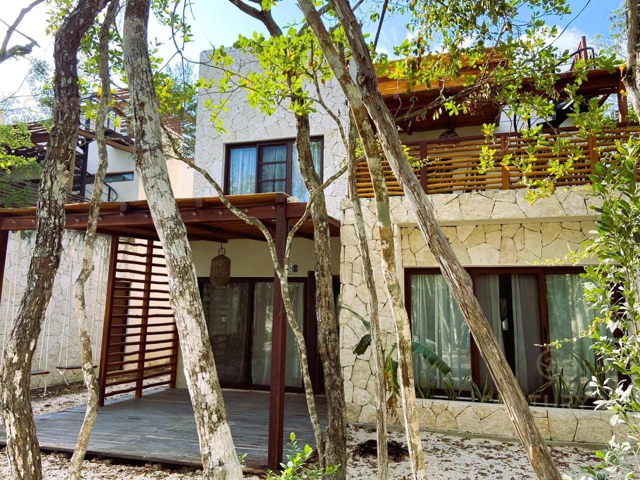 House for rent (long-term only), 3 bedrooms, furnished, in Selva Norte, Tulum P3773