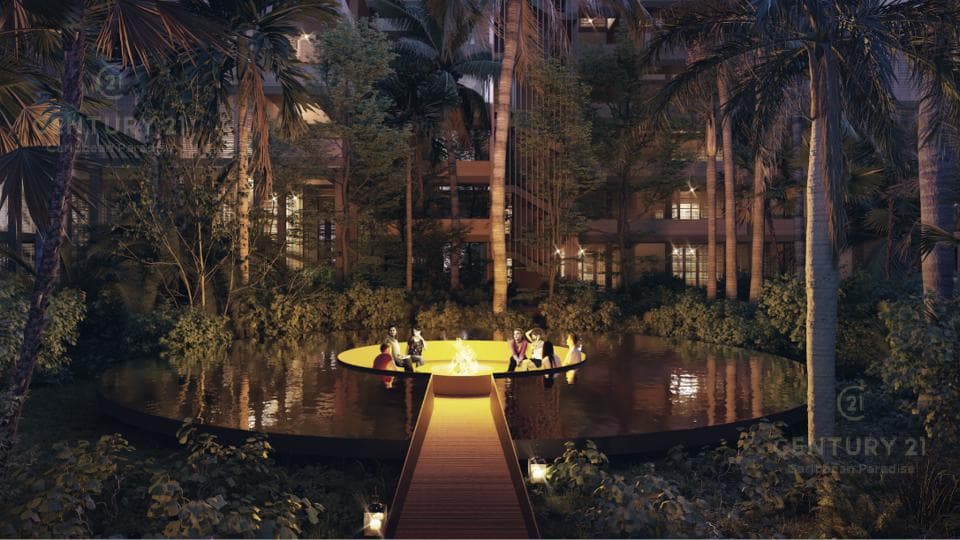 Increible departamento en condominio en el centro de la Riviera Maya P3229