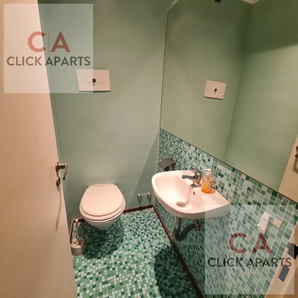 FOR RENT - 3-ROOM APARTMENT WITH BALCONY - GRILL - GARAGE - FULLY FURNISHED - PALERMO