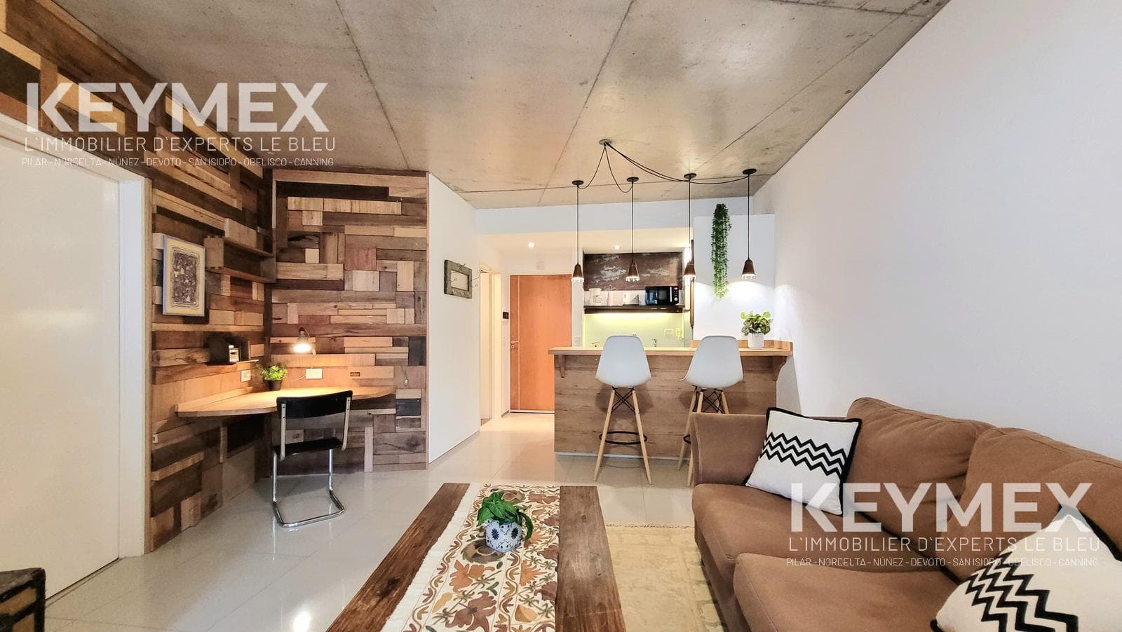 Bright 2-Room Short-Term Rental in Las Cañitas