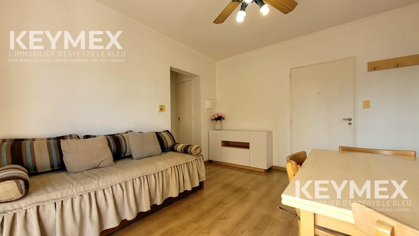 Short-term rental of a two-room apartment in San Telmo with a balcony