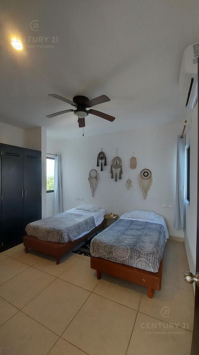 Departamento 2 Recamaras en Venta Amueblado en La Veleta Tulum | P3767