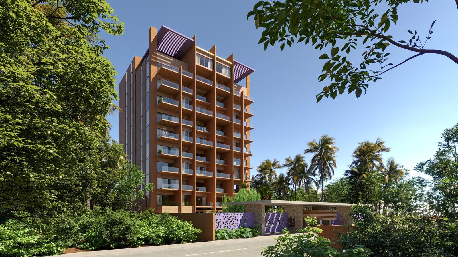 Pre-sale of a Beachfront Condo in Costa Mujeres C3845