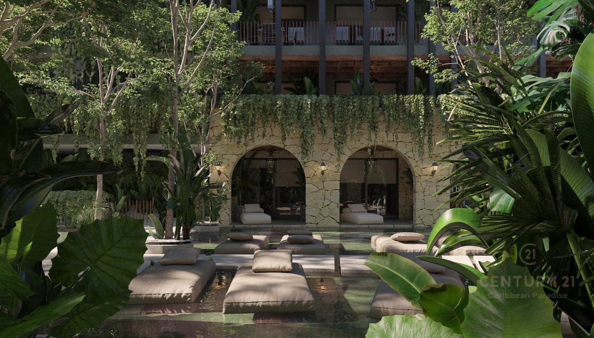 Lujoso departamento en Venta 1 recámaras Tulum P1950