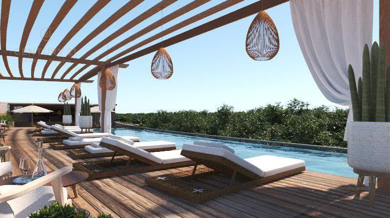 Bonitos y Modernos Studios en Venta Aldea Zama Tulum P3921