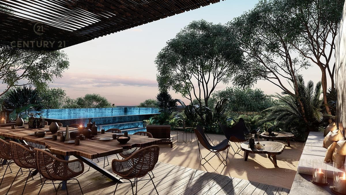 Penthouse de lujo 2 recamaras excelentes amenidades Tulum P2575