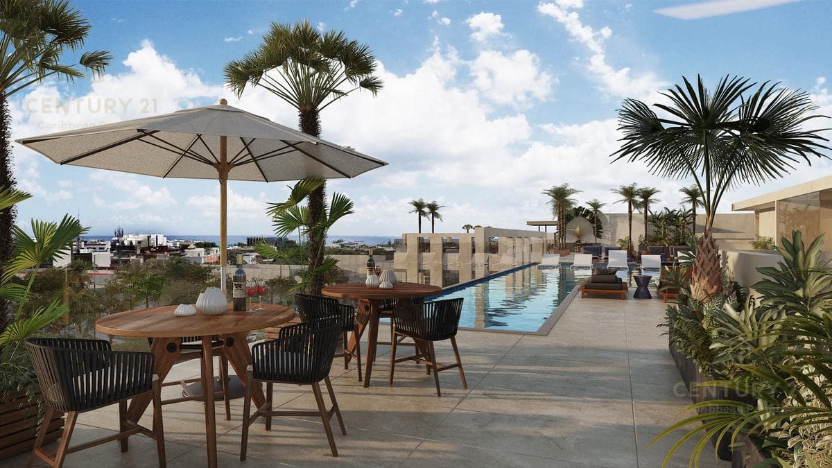 Penthouse 3 rec en exclusiva zona del centro Playa del Carmen P2120