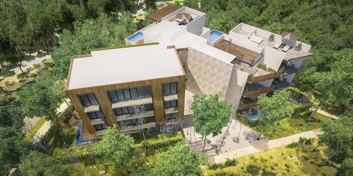 Exclusiva residencia en zona selvatica de Tulum P2984