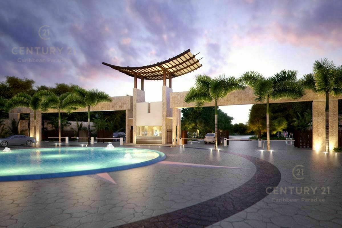 Lot for sale in the Senderos residential community, located within Ciudad Mayakoba C3179