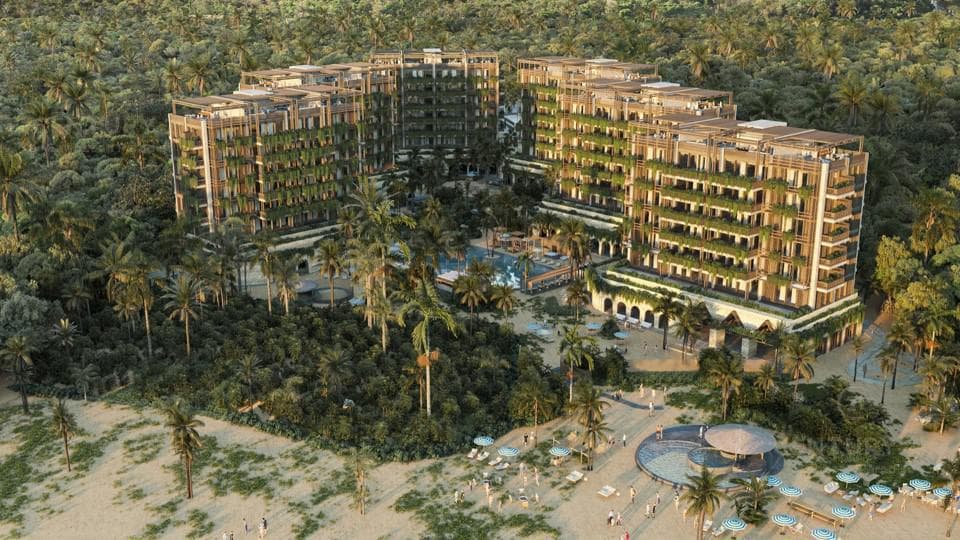 Increible departamento en condominio en el centro de la Riviera Maya P3229