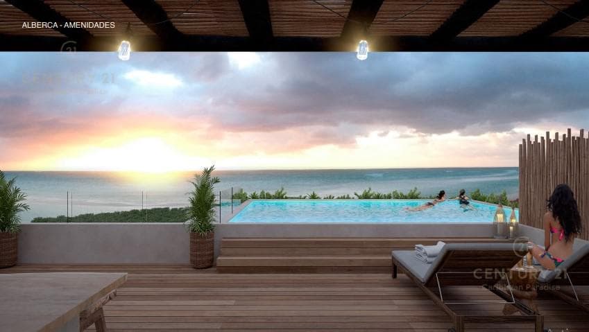 Lujosos Departamentos en Venta 2 rec con Vista al mar en Holbox P3925