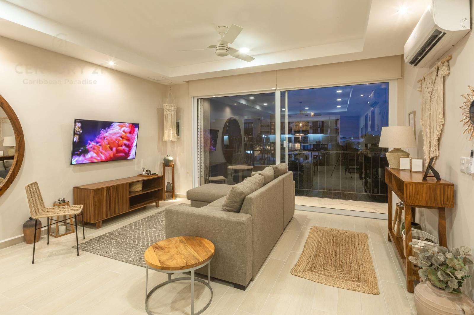 Bonito y elegante departamento 2 rec amueblado en Playa del Carmen Centro P3296