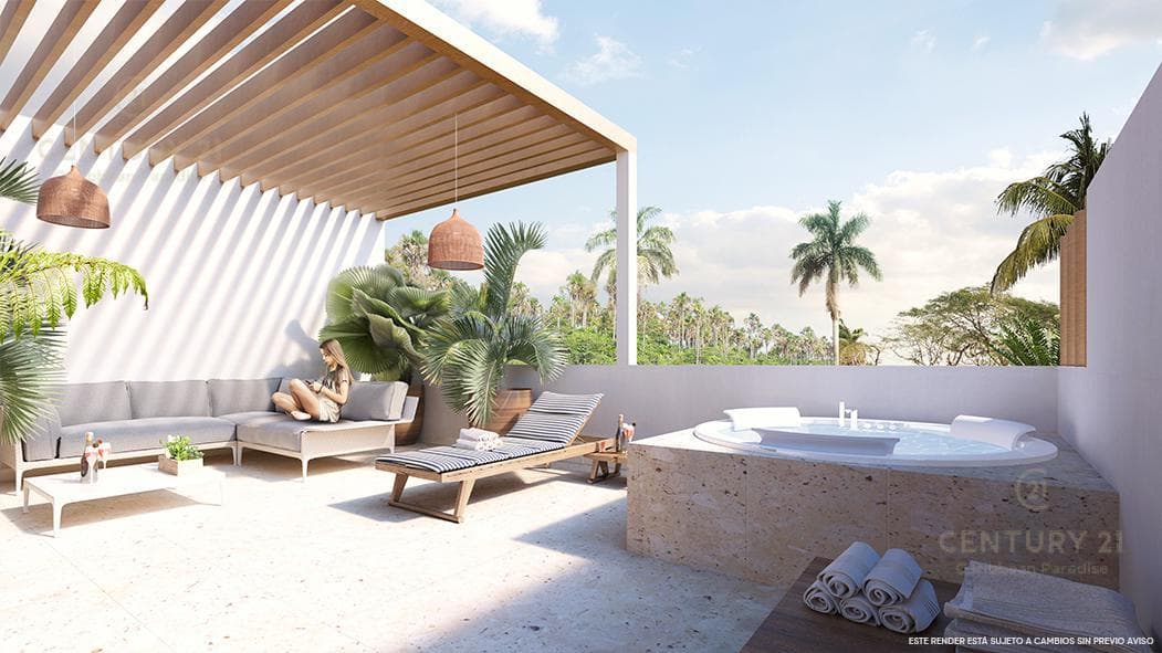 Penthouse with Amazing Amenities in Tulum P2330