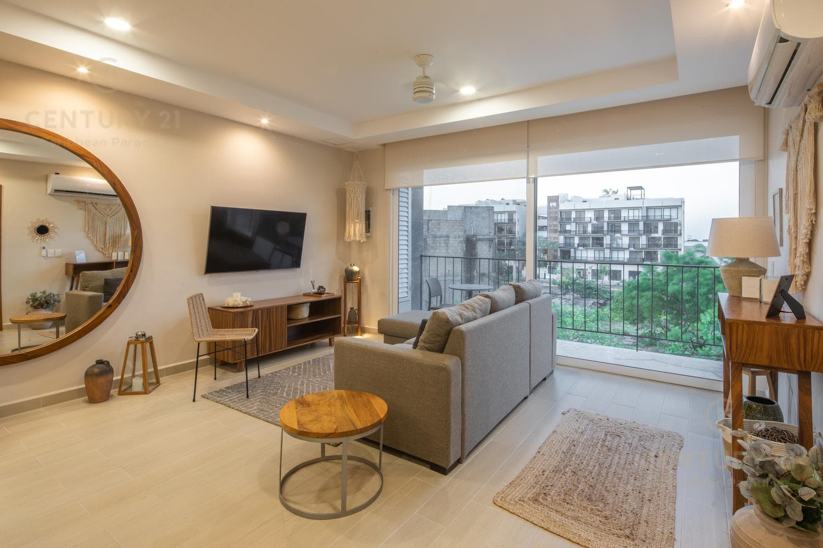 Bonito y elegante departamento 2 rec amueblado en Playa del Carmen Centro P3296
