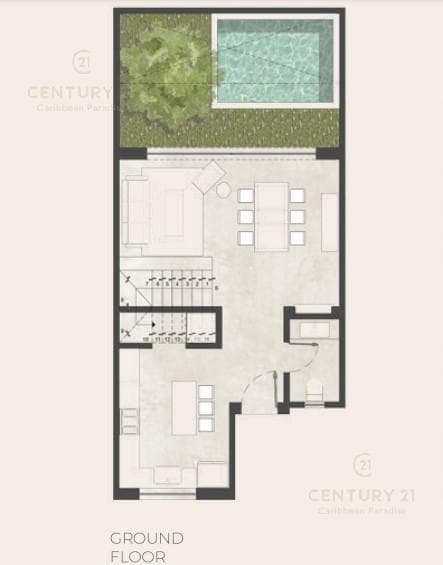 Hermosa Casa en Venta 3 hab Aldea Zama Tulum P3926