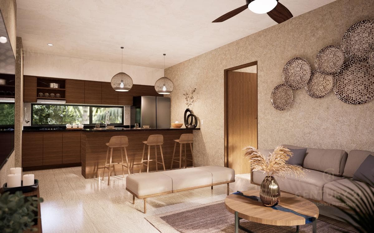 Increíbles Departamentos en Venta 1 o 2 hab en Region 8 Tulum P3927