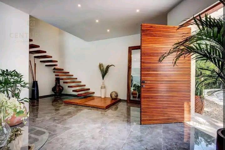 Casa 4 Recamaras en Venta en Aldea Zama | con Alberca y Jacuzzi Privado | P4007