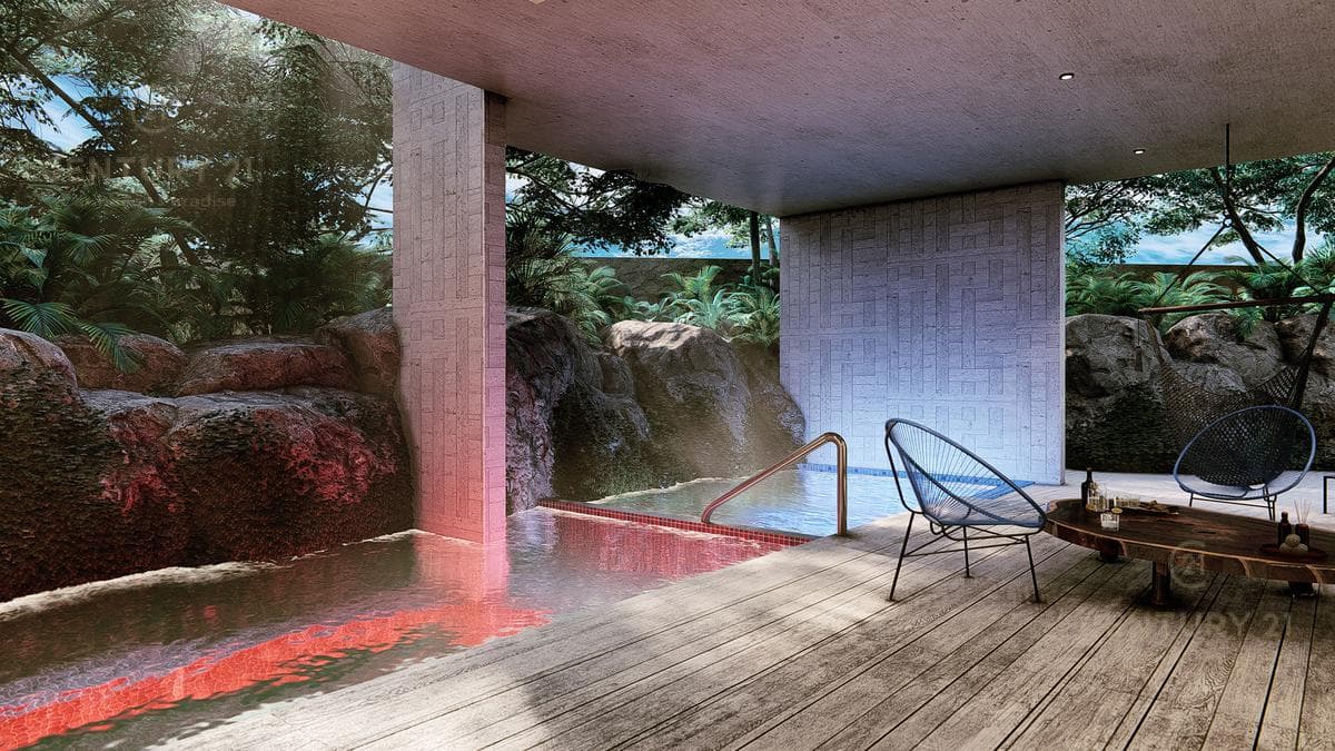 Penthouse de lujo 2 recamaras excelentes amenidades Tulum P2575