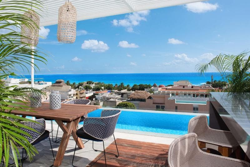 Departamento 2 recámaras en Playa del Carmen P2014