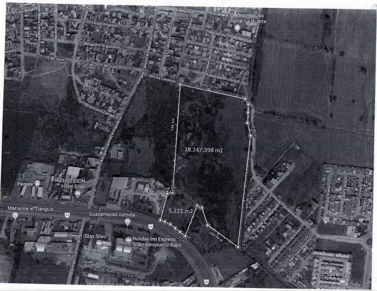 Land for Sale in Silao, Behind the Hotsson Hotel