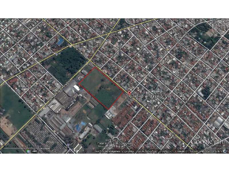 The only lot for sale in downtown San Justo, suitable for multiple uses, building construction