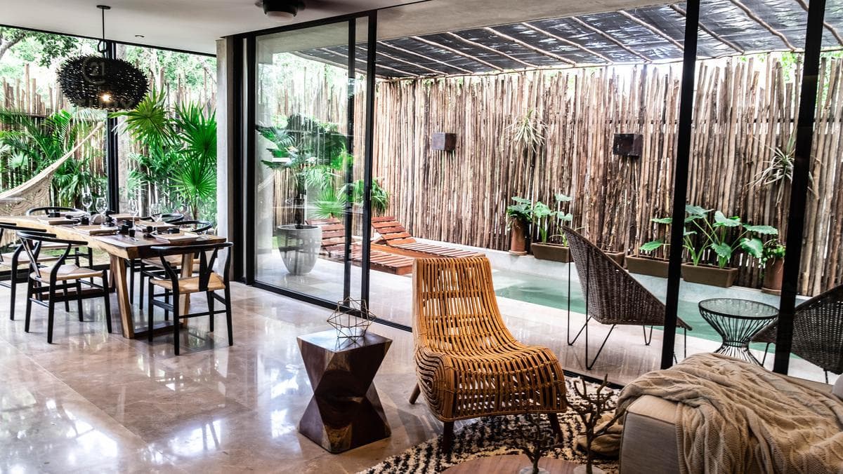 Sustainable Architecture Apartments in Tulum P2487