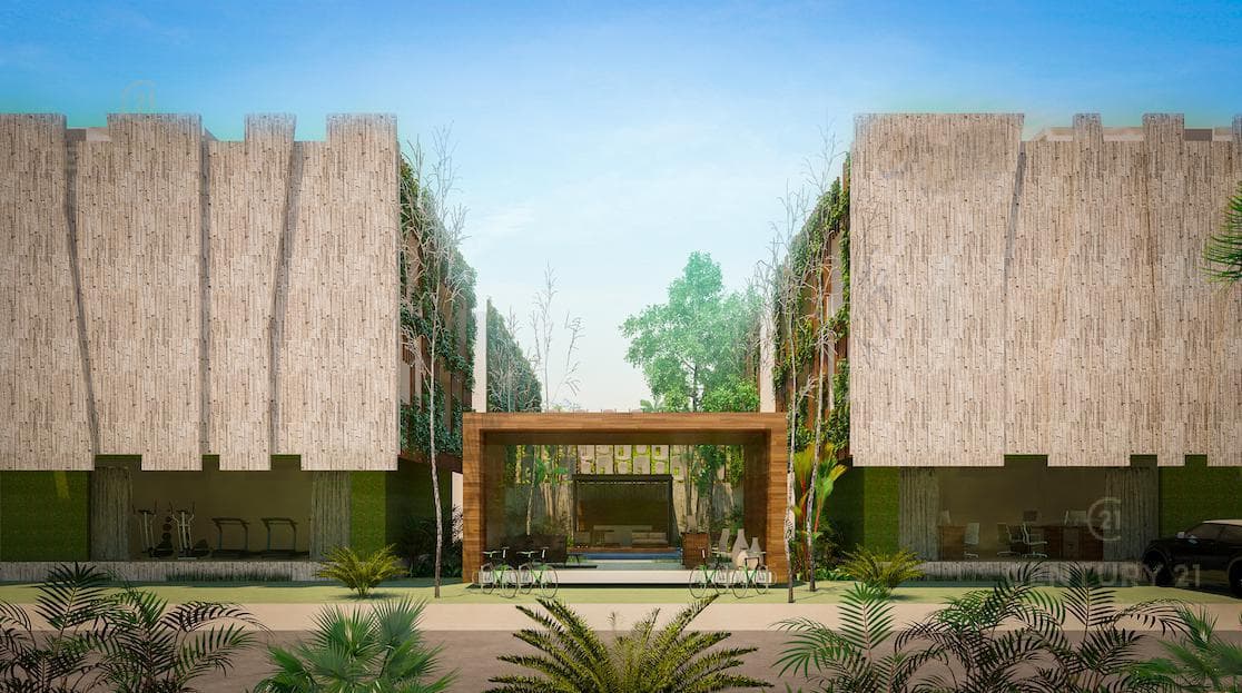 Increible departamento en medio de la zona selvatica Tulum P2830