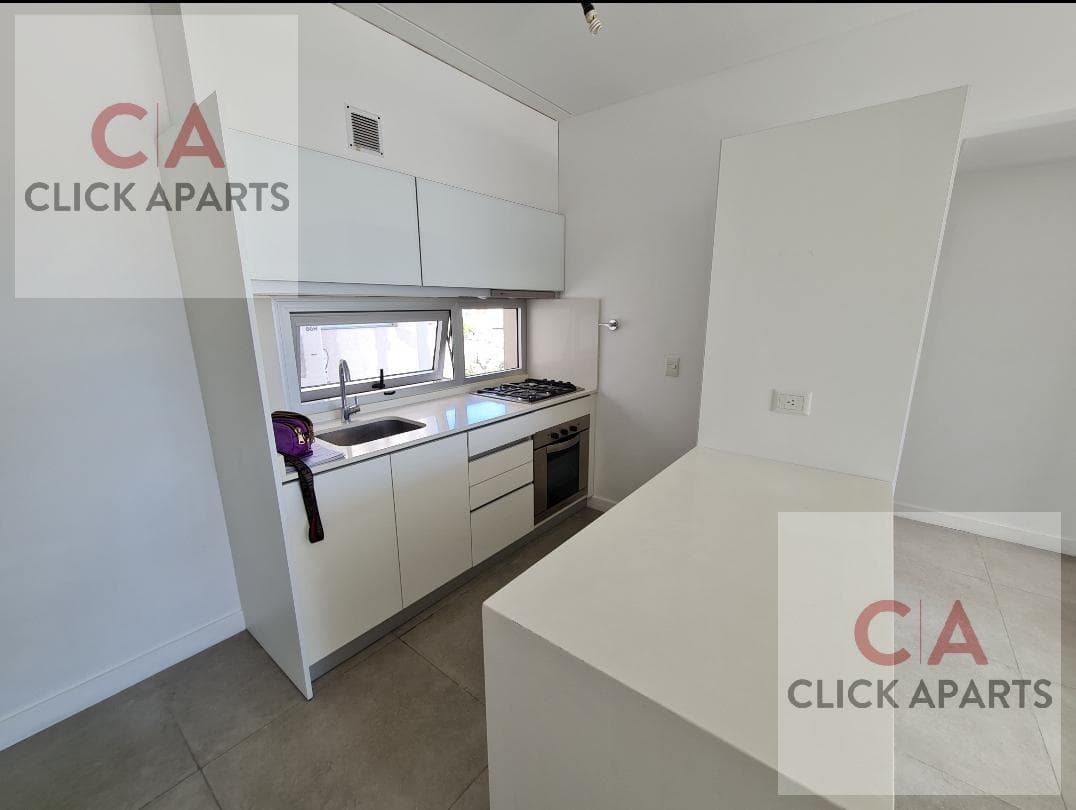 Palermo Hollywood Rental: 2-room apartment with an en suite bedroom and walk-in closet, fully equipped