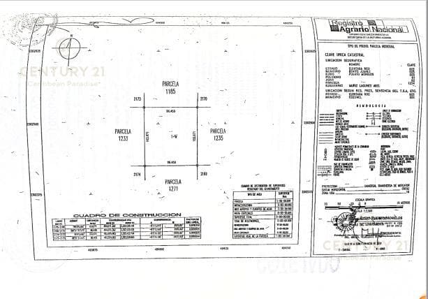 1-hectare lot for sale in Puerto Morelos P3943